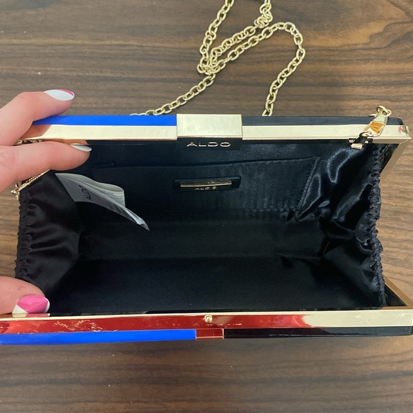 Aldo Color Block Clutch - Picture 4 of 7